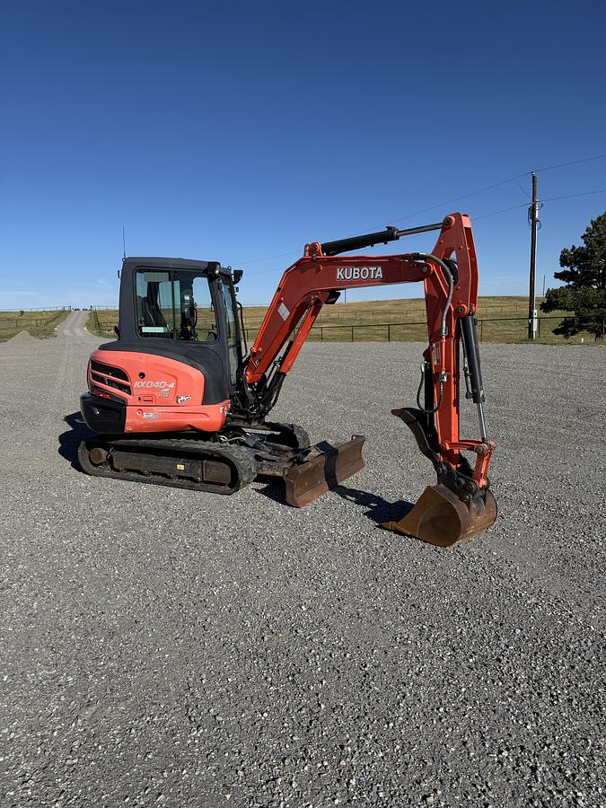Used 2019 Kubota KX040-4 Mini Excavator