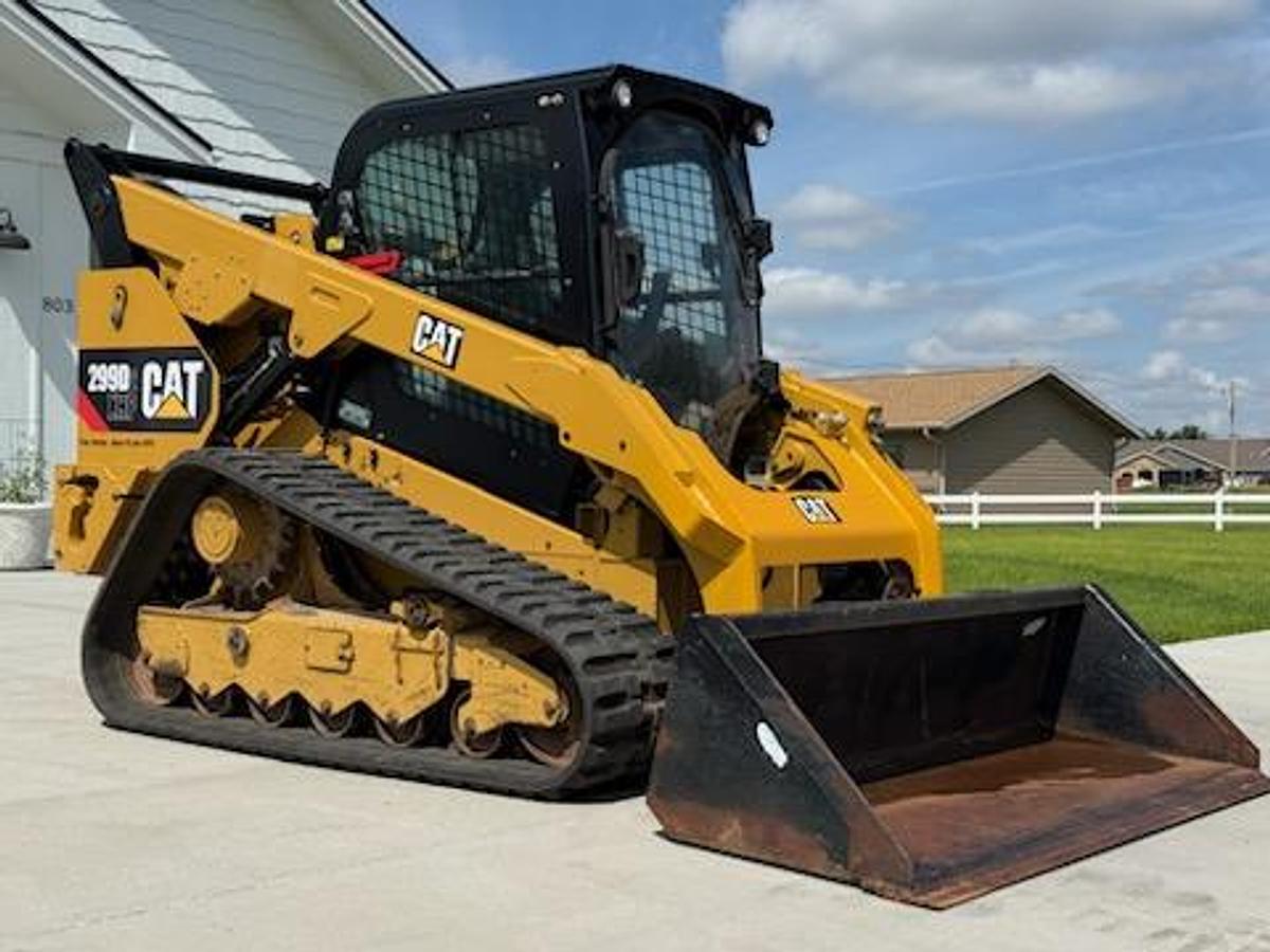 Used 2018 Caterpillar 299D2 Track Skid Steer