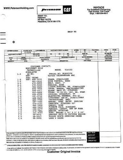 Used 2016 CATERPILLAR TL642D