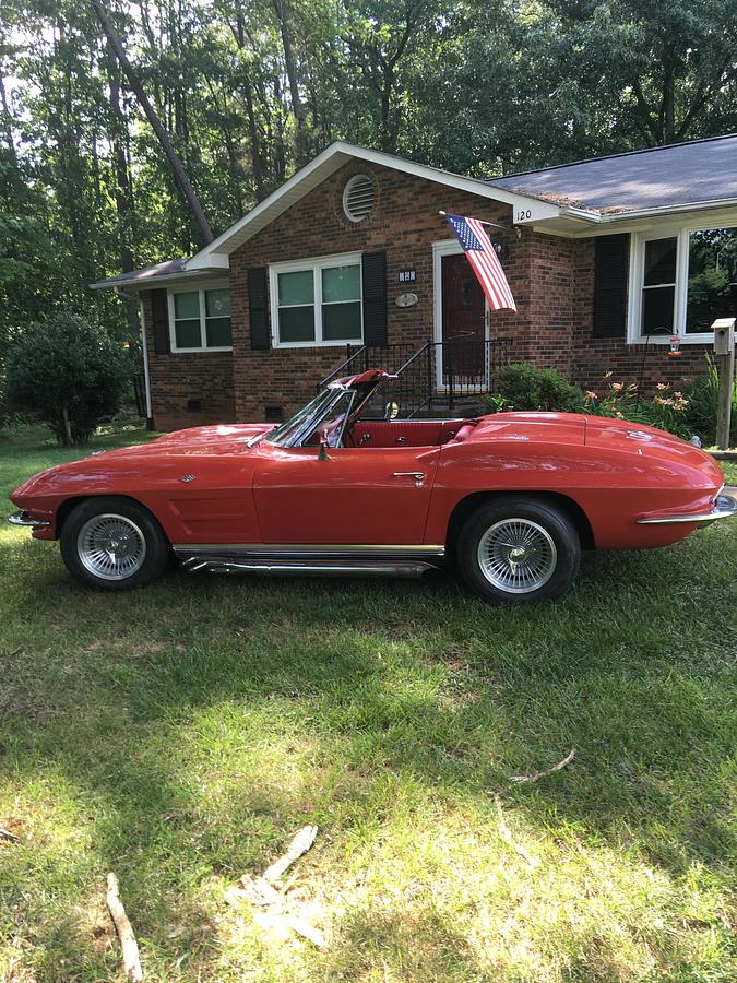 Used 1964 Chevrolet Corvette Convertible | 327 V8 400+ HP | Muncie 4-Speed | K/O Wheels