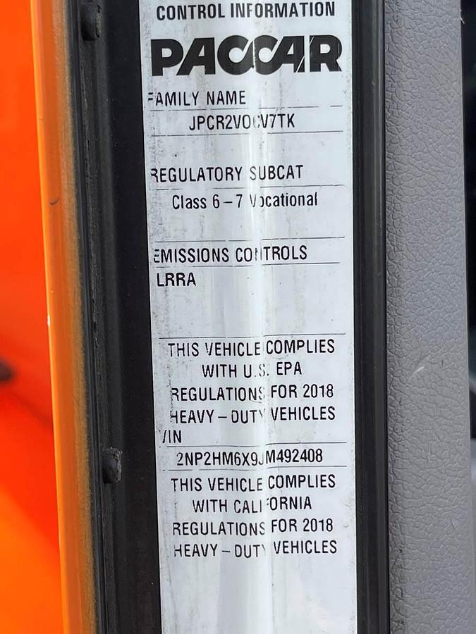 Used 2018 Peterbilt 337 Single Axle