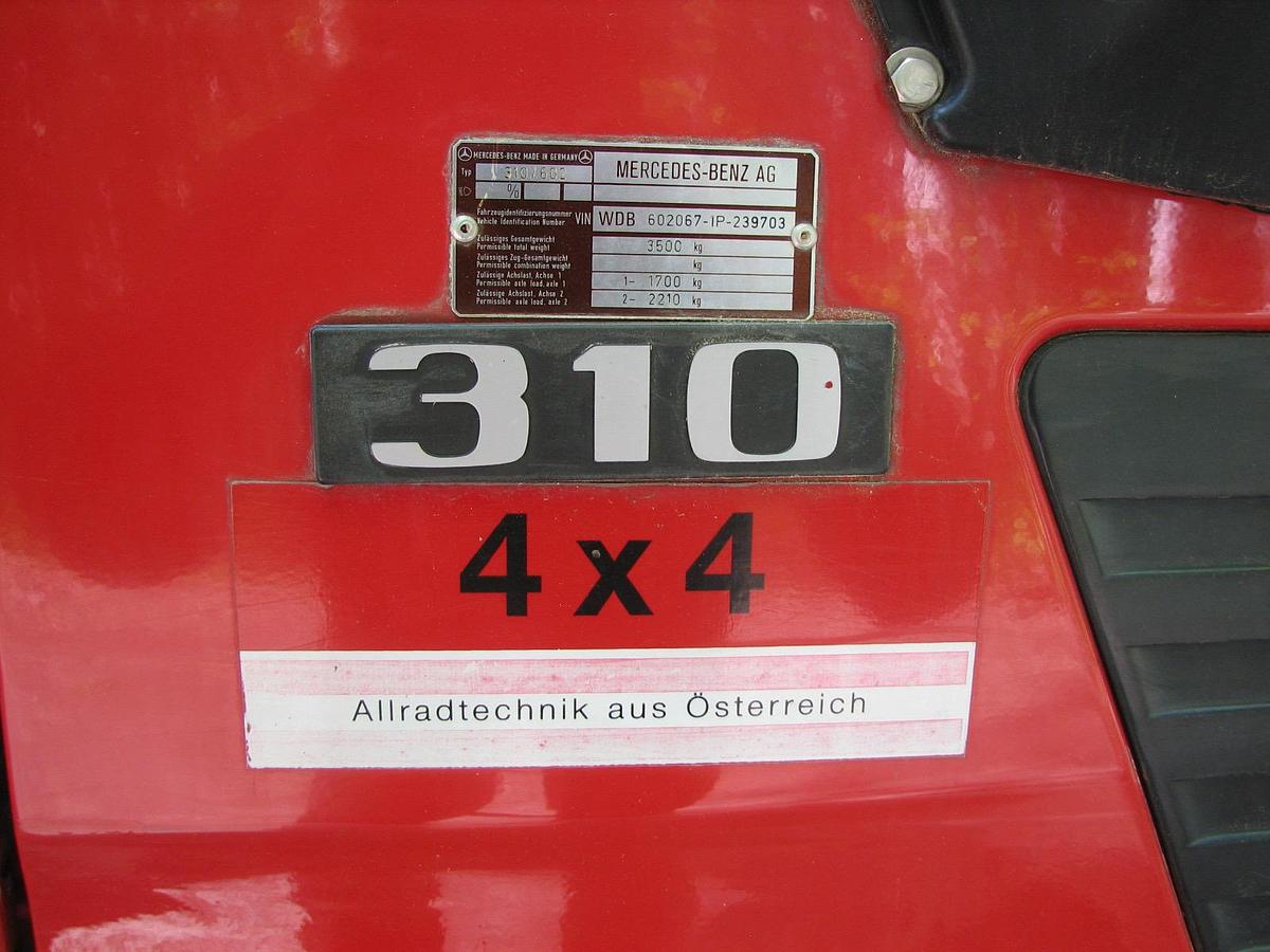 Used 1992 Mercedes 310