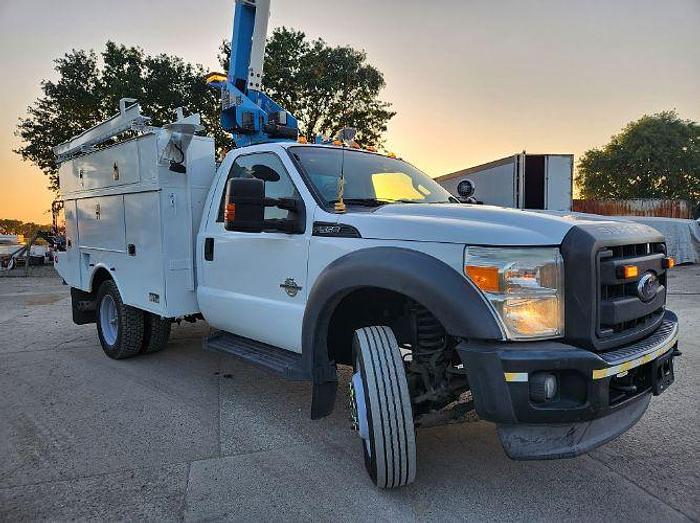 Used 2013 Ford F550 Bucket Boom Utility Truck