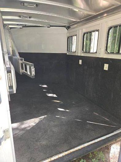 Used 2013 Circle J Bronco 3 Horse Slant Trailer