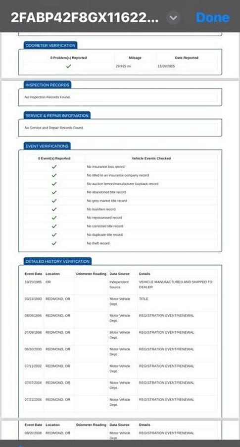 Used 1986 Ford Crown Victoria