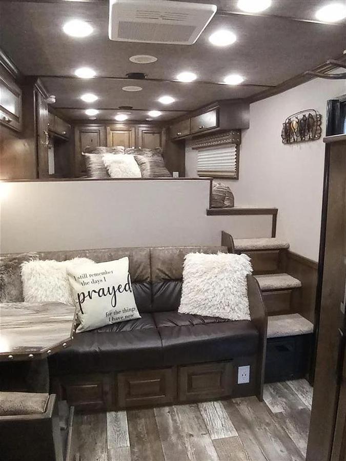 Used 2021 Platinum Three Horse Trailer with Living Quarters