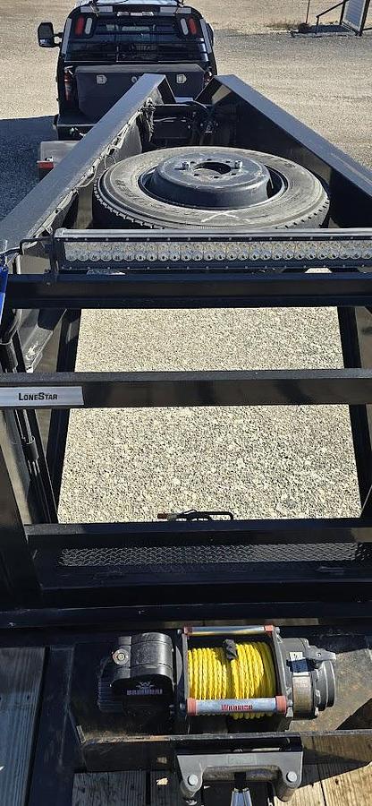 Used 2024 RAWMAXX Lonestar GN469 Full Tilt Container Trailer