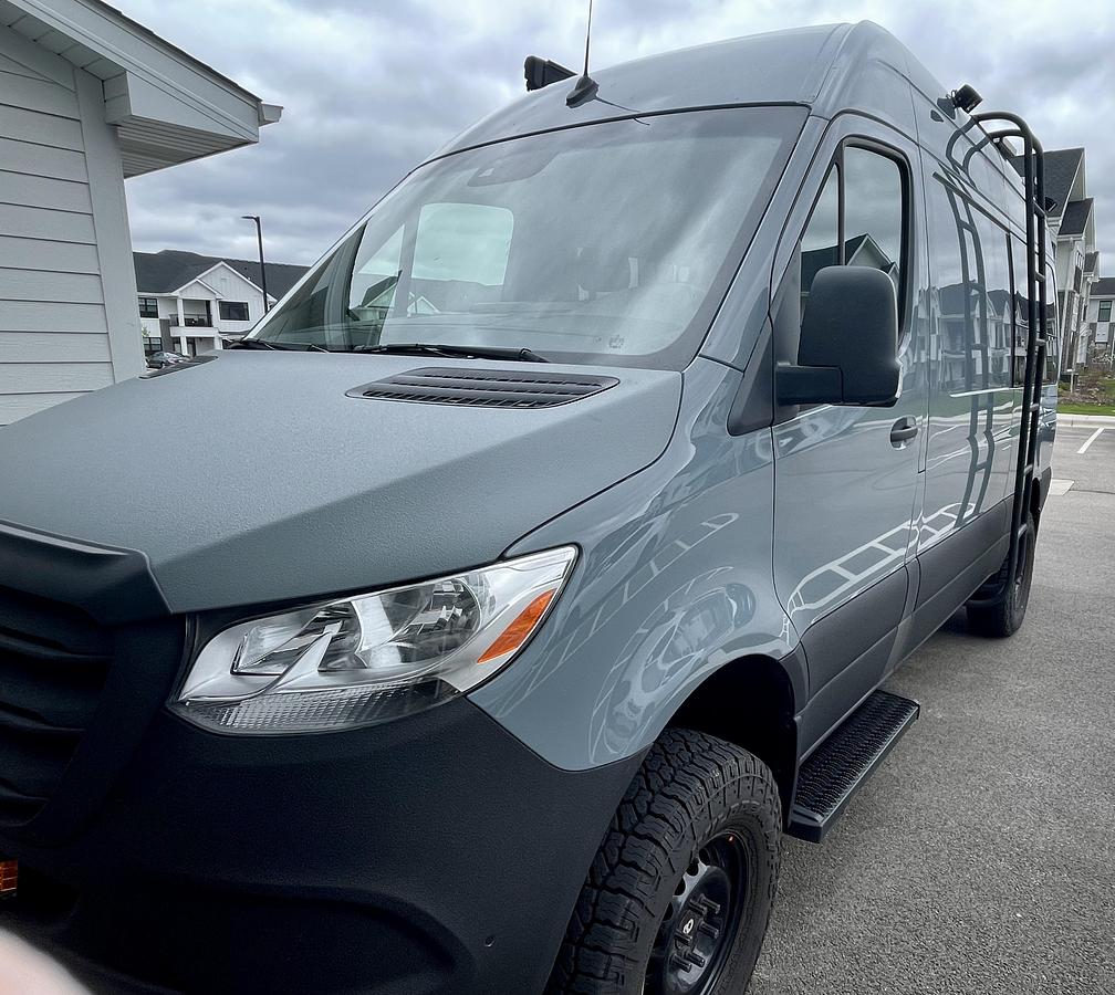 Used 2023 Mercedes-Benz Sprinter 144" Wheelbase High-Roof Complete Custom Built By Colorado Camper Van