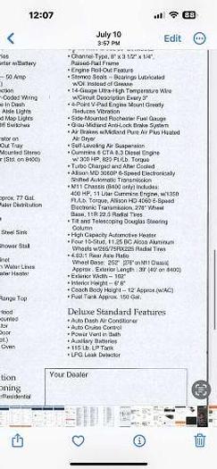 Used 1996 Gulf Stream Tourmaster 39 Ft Diesel Pusher