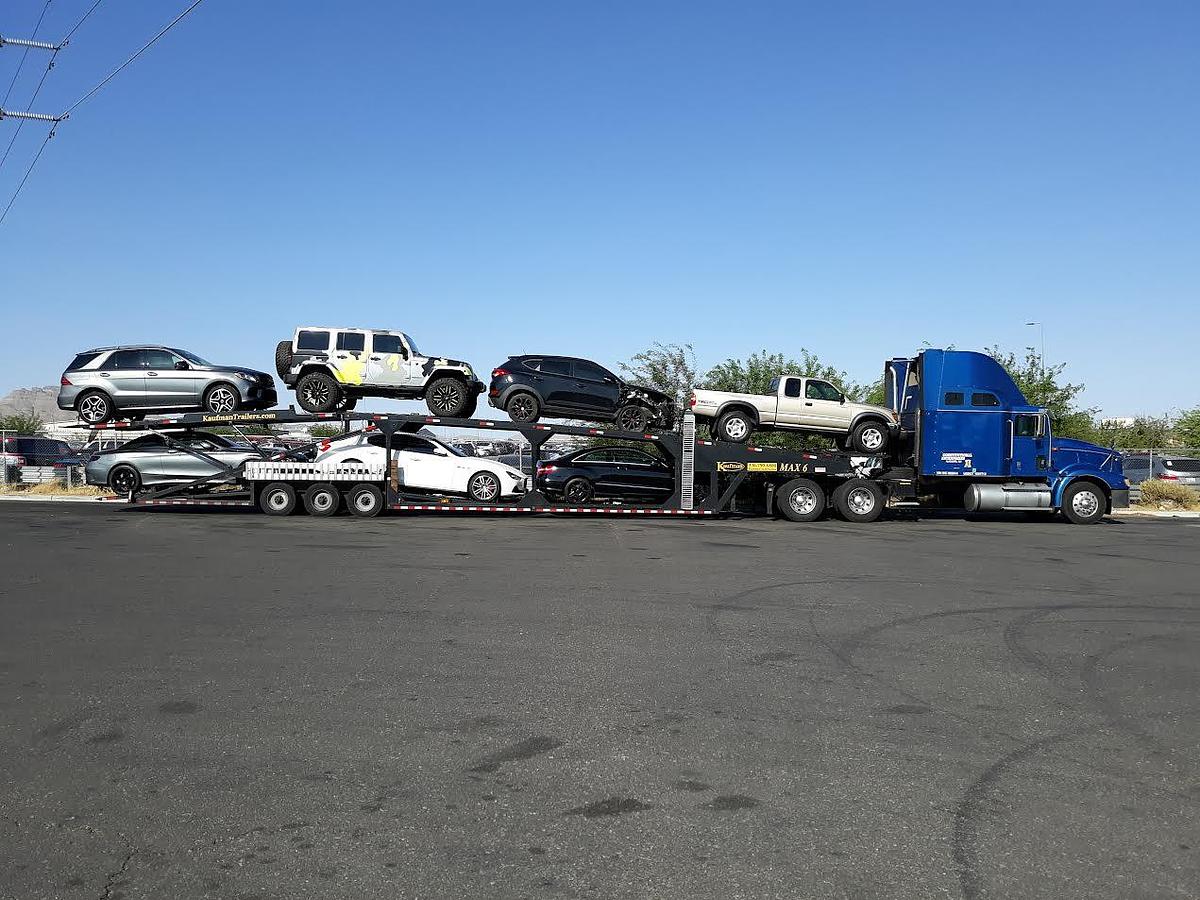 Used 2018 Kaufman Max 6 Car Hauler Trailer