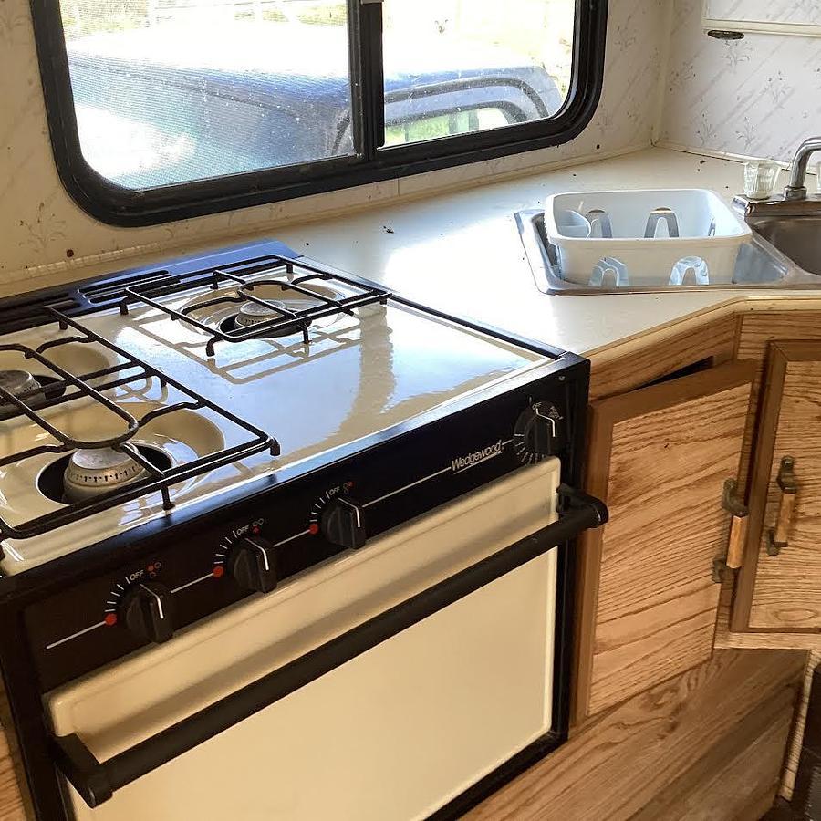 Used 1993 Chevrolet 3500 with Truck Camper