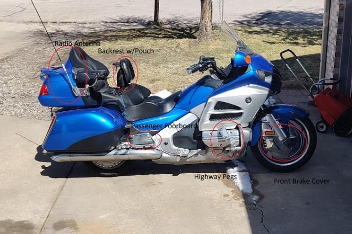 Used 2012 Honda Goldwing GL1800 ABS
