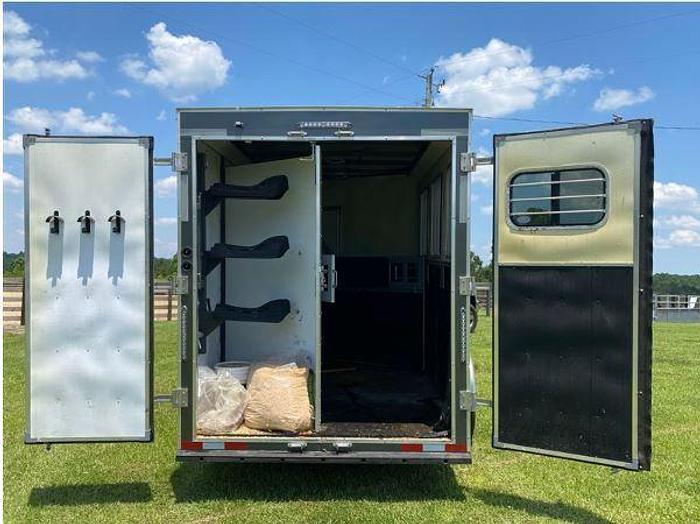 Used 2021 Harmar Dixie Outlaw Horse Trailer With Living Quarters