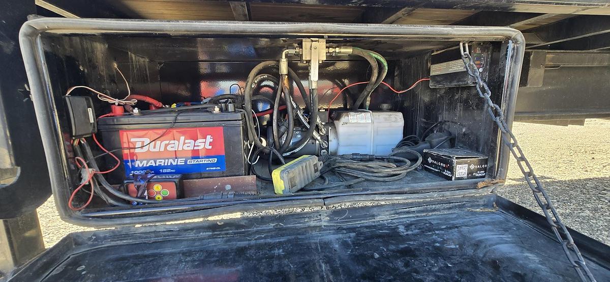 Used 2024 RAWMAXX Lonestar GN469 Full Tilt Container Trailer