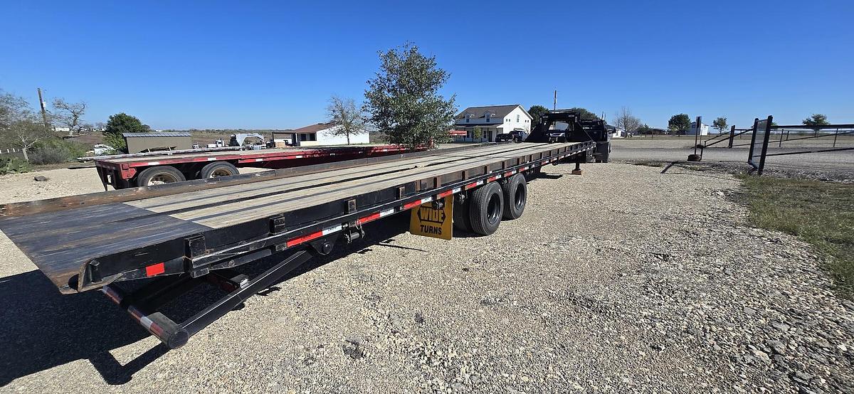 Used 2024 RAWMAXX Lonestar GN469 Full Tilt Container Trailer