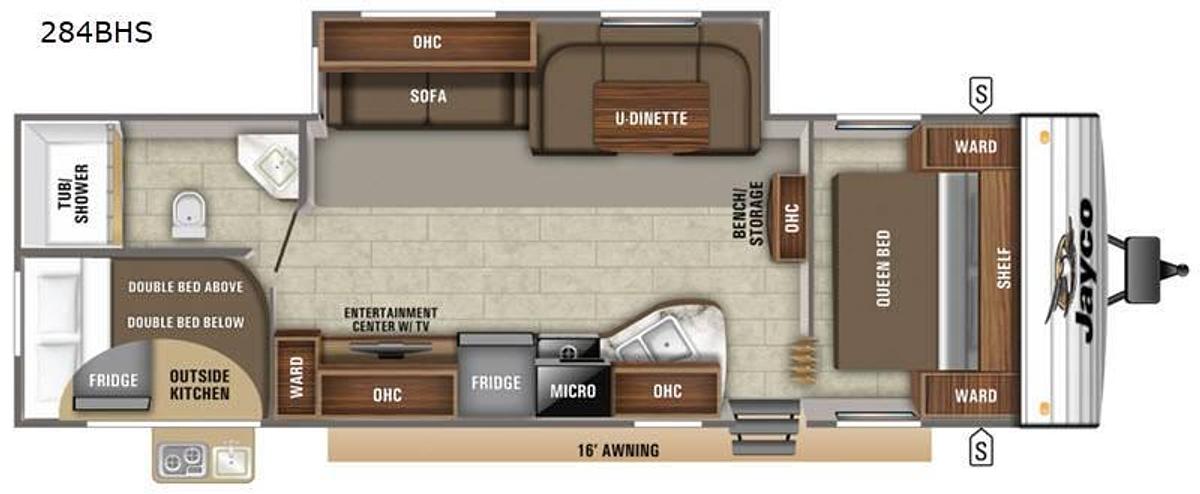 Used 2019 Jayco Jay Flight 284BHS