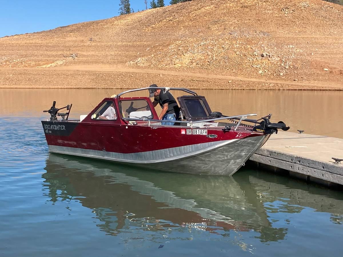 Used 1995 Breakwater 20ft Custom Aluminum Boat