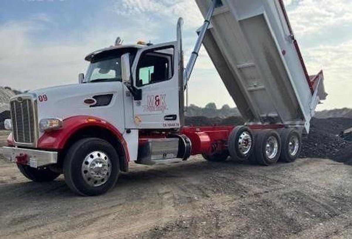 Used 2021 PETERBILT 567 Dump Truck