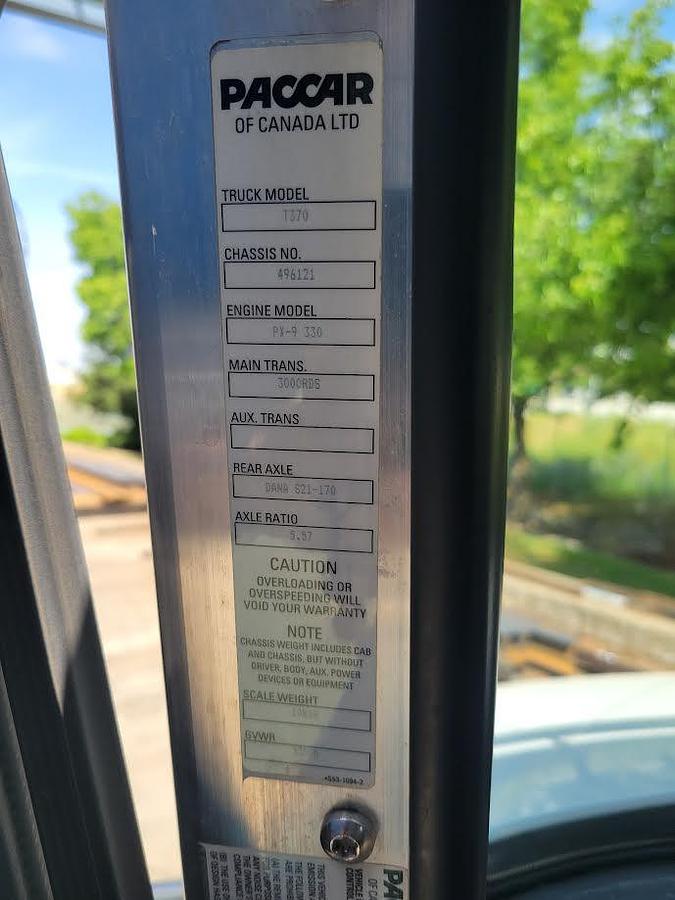 Used 2016 Kenworth T370 Flatbed