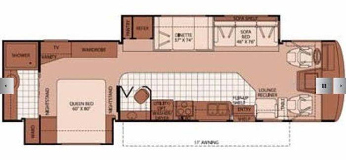Used 2008 Fleetwood Bounder 35E