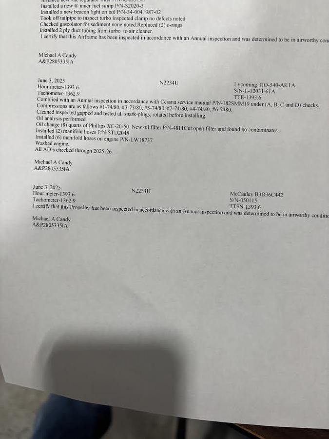 Used 2006 Cessna Turbo 182T Skylane Airplane