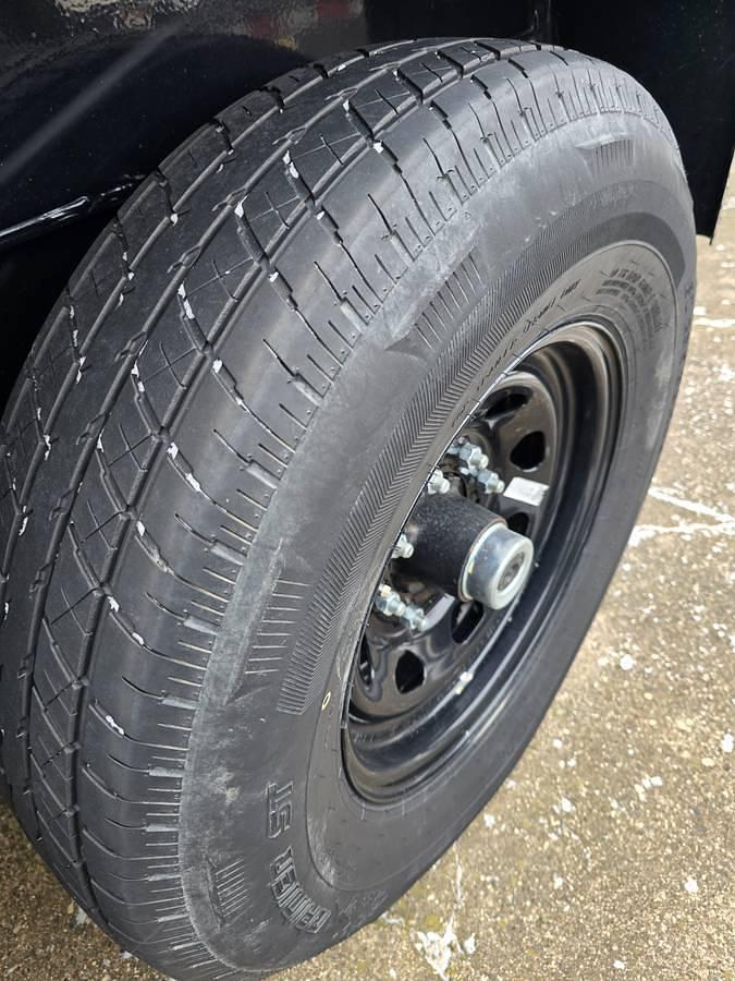 Used 2022 H&H 16' x 6' Gooseneck Dump Trailer