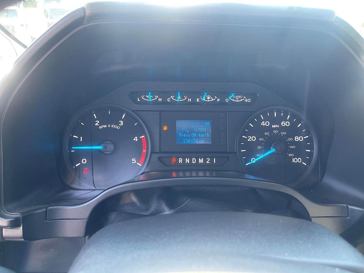 Used 2017 Ford F550 Long Flatbed Truck