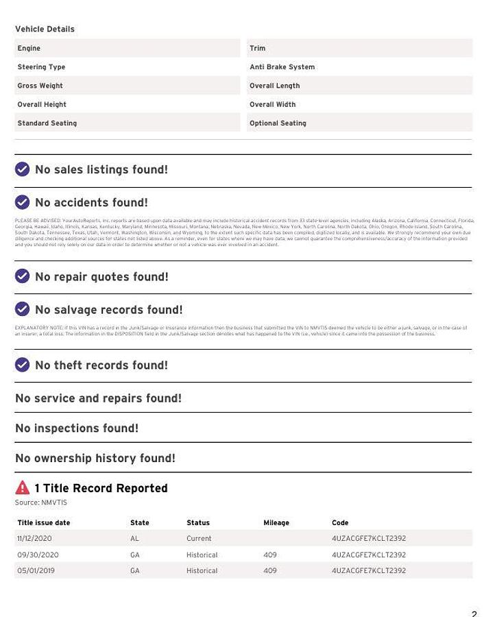 Used 2019 Tiffin Motorhomes Phaeton 40QBH Class A Motorhome