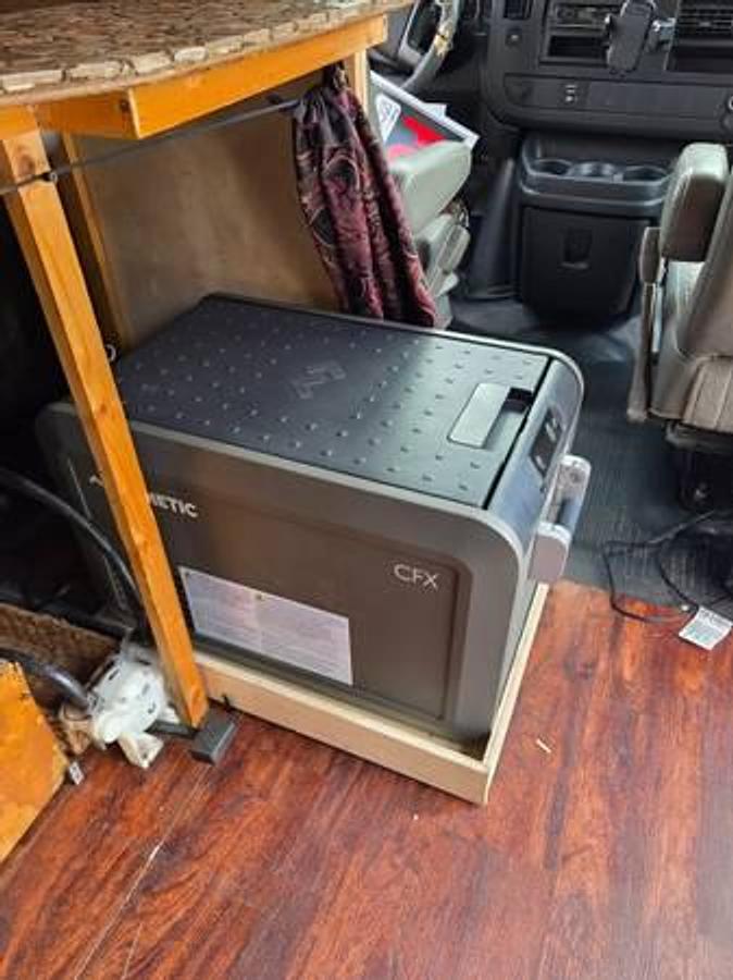 Used 2010 GMC Savana 2500 Custom Camper Van – Solar, Lithium Battery, Full Van Build