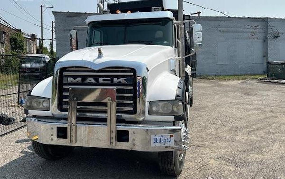 Used 2012 MACK GRANITE GU713 Dump Truck