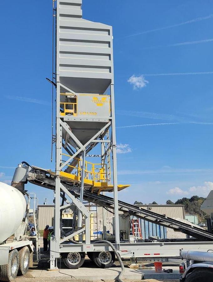 Used 2024 VERSAMIX VM1350 Portable Concrete Plant