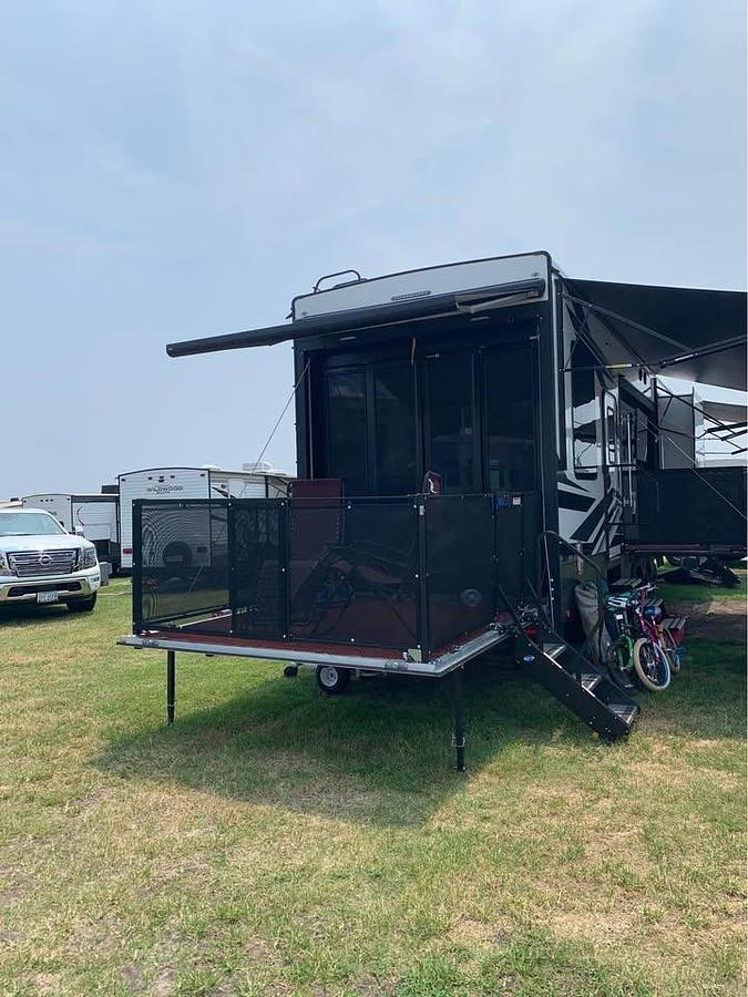 Used 2021 Keystone Raptor 429 Luxury Toy Hauler