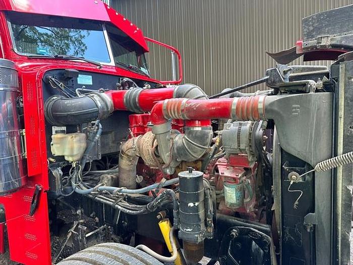 Used 1996 Peterbilt 379 EXHD with a 2003 Talbert Lowboy Trailer