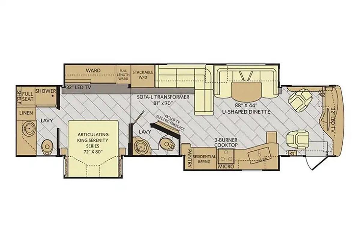 Used 2017 Fleetwood Pace Arrow LXE 38K Class A Motorhome