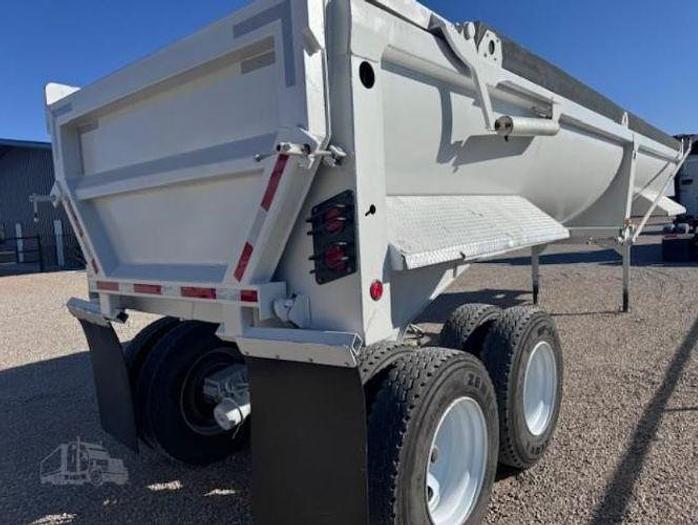 Used 2021 Construction Trailer Spec CTS HRD 32 Steel Quarter Frame End Dump