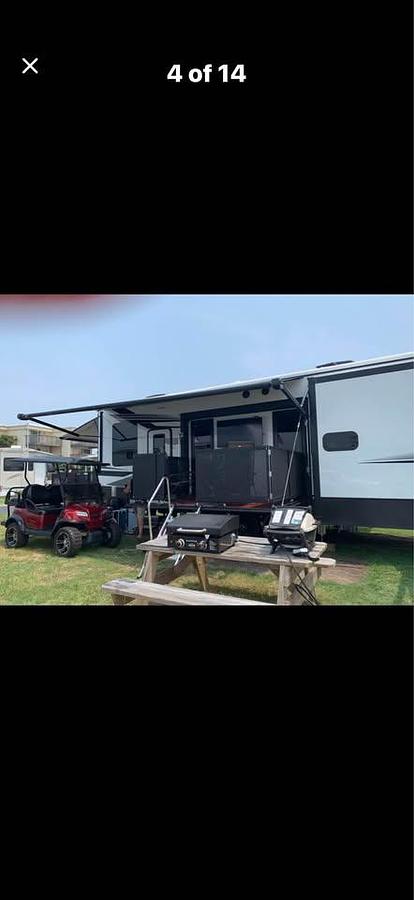 Used 2021 Keystone Raptor 429 Luxury Toy Hauler