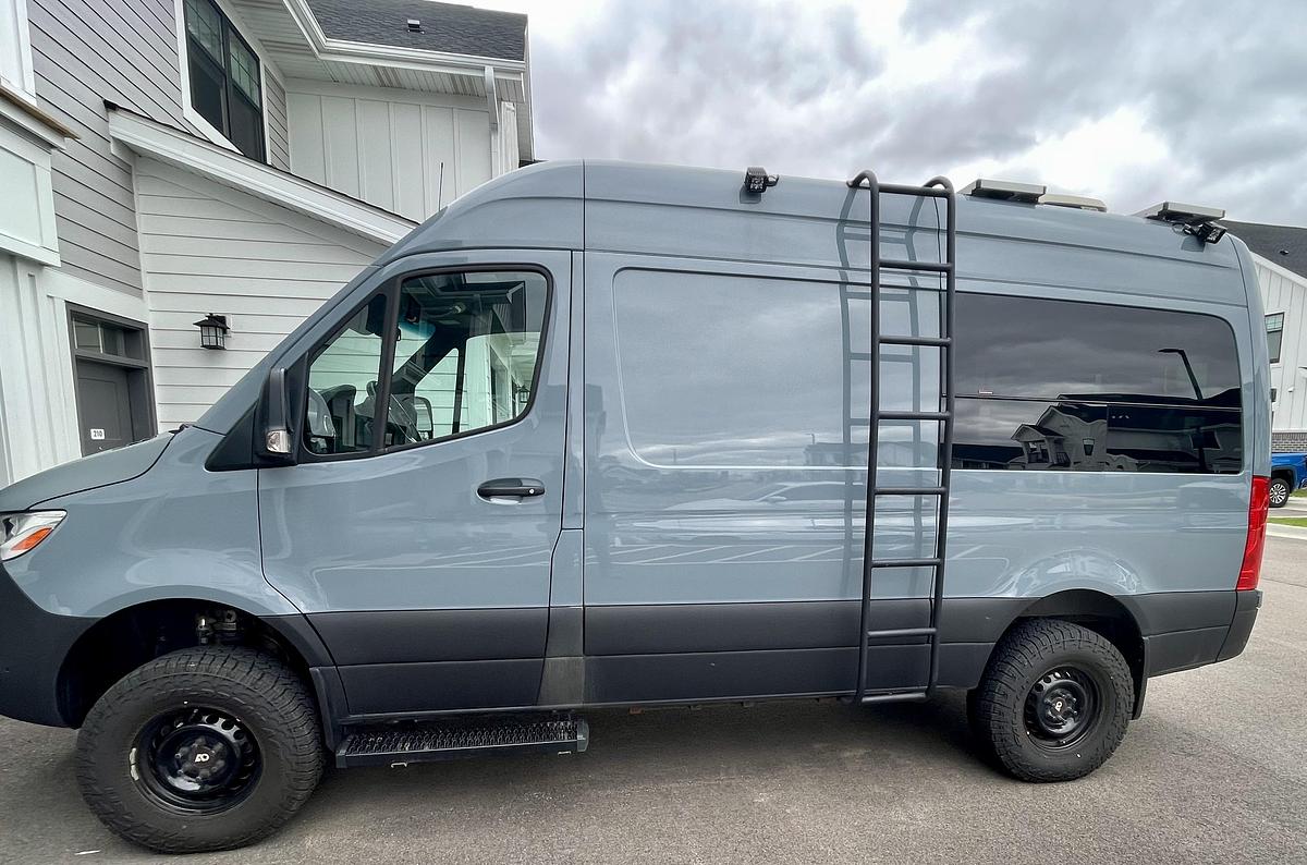 Used 2023 Mercedes-Benz Sprinter 144" Wheelbase High-Roof Complete Custom Built By Colorado Camper Van