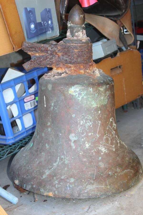 Used 1900 Proteus Shipwreck Solid Brass Bell