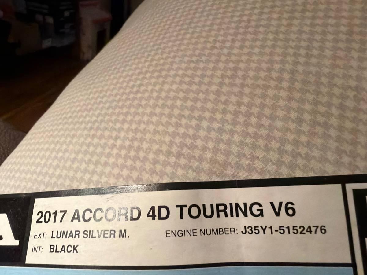 Used 2017 Honda Accord Touring 3.5l V6