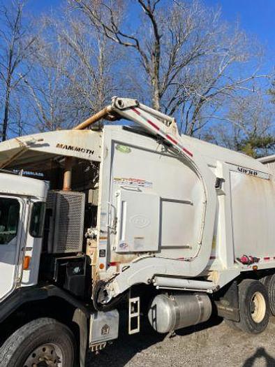 Used 2017 Peterbilt Mammoth Front Loader Garbage Truck