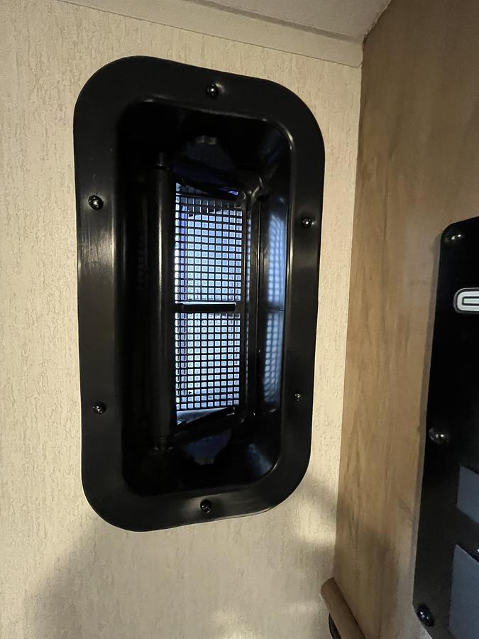 Used 2024 Forest River Cherokee Grey Wolf Black Label 22RRBL Travel Trailer Toy Hauler