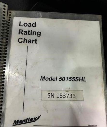 Used 2012 Manitex 50155SHL Mounted On 2012 Peterbilt 367