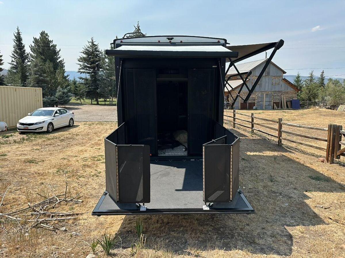 Used 2023 Grand Design Momentum M-395MS Fifth Wheel Toy Hauler