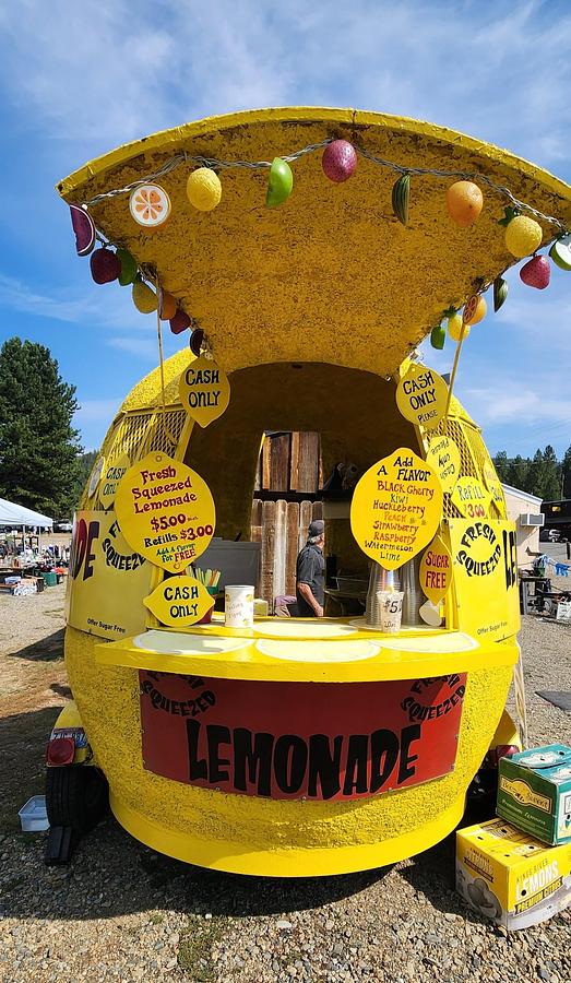 Used Concession Lemonade Trailer