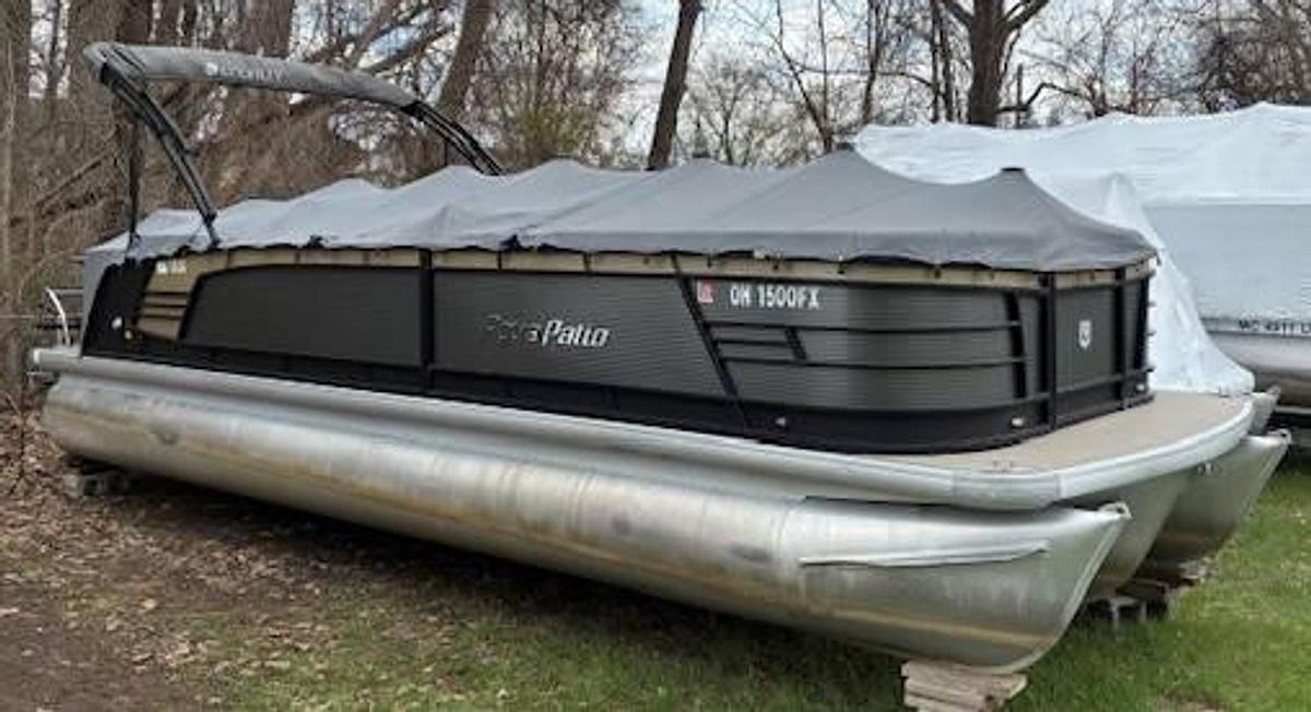 Used 2020 Aqua Patio Tritoon Boat