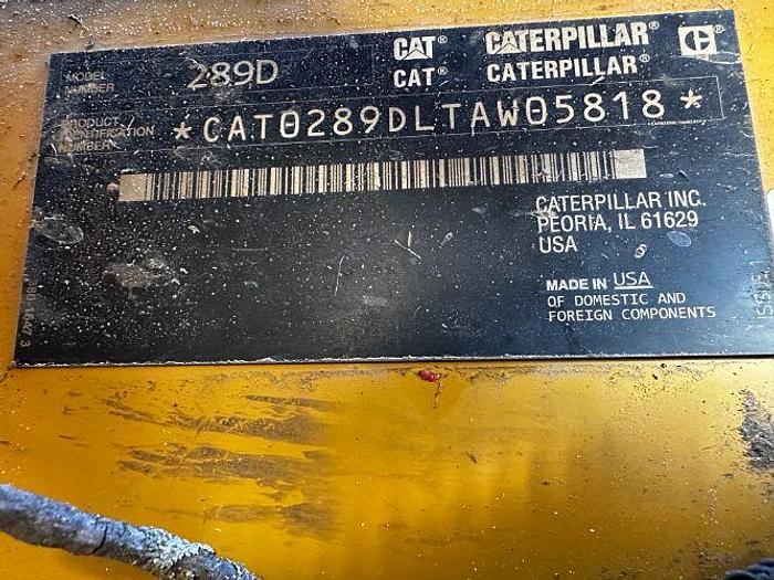 Used 2017 CATERPILLAR 289D