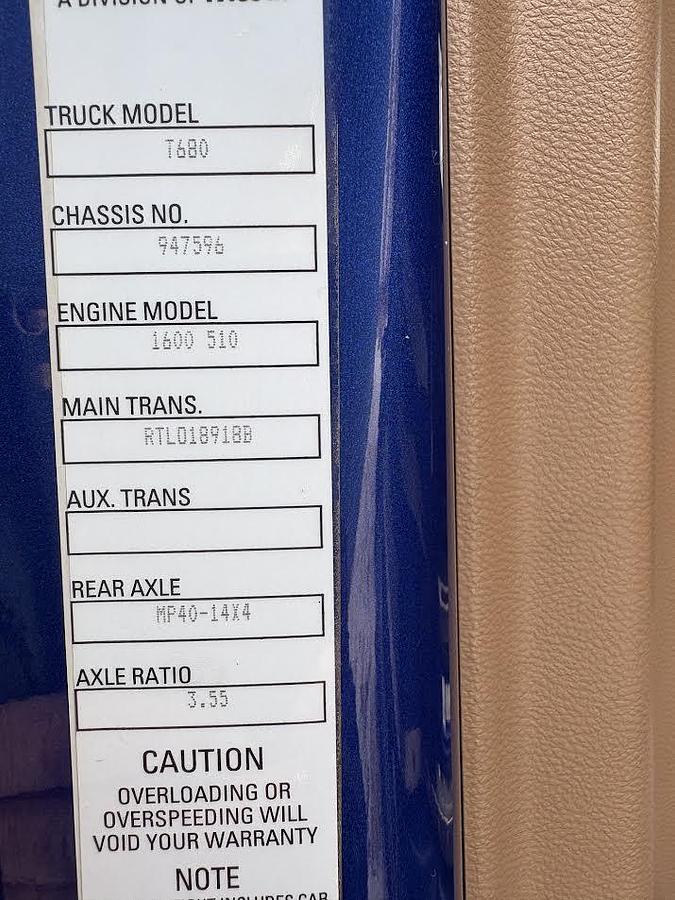 Used 2019 Kenworth T680 Conventional Sleeper Semi