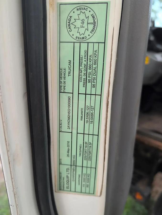 Used 2016 Hino 195 Dump Truck