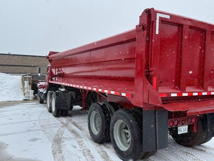 Used 2001 Hilbilt 22 ft Dump Trailer
