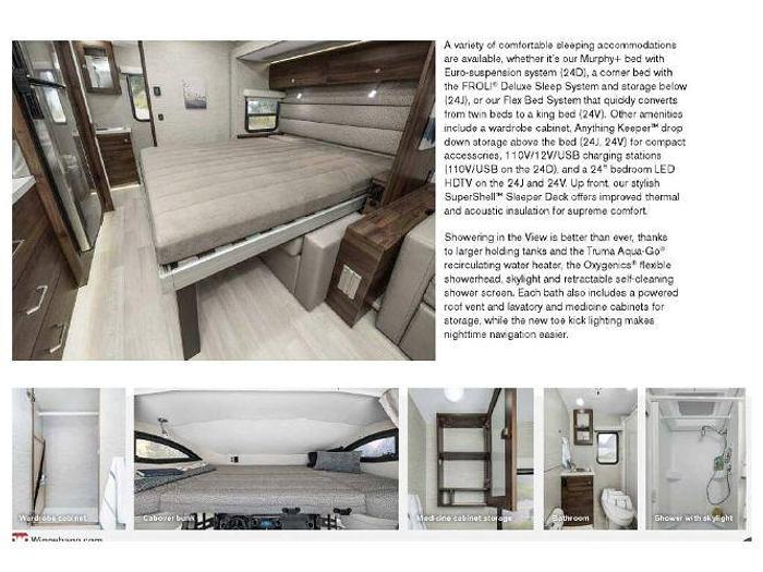 Used 2021 Winnebago View 24D Handicap Equipped Class C Motorhome